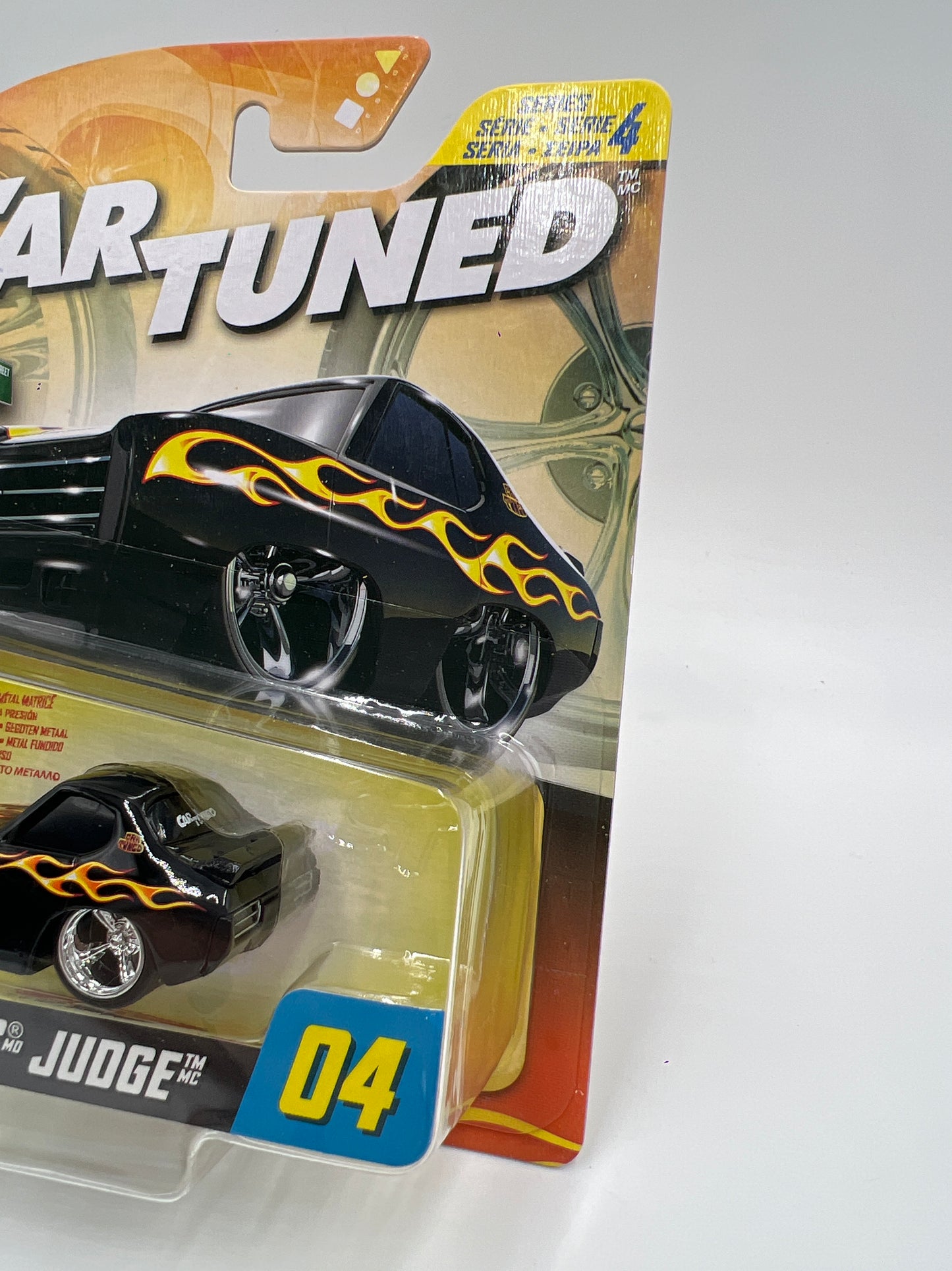 MGA Car Tuned Hobby Exclusive Series 4 #4 69 Pontiac Judge Black 180i