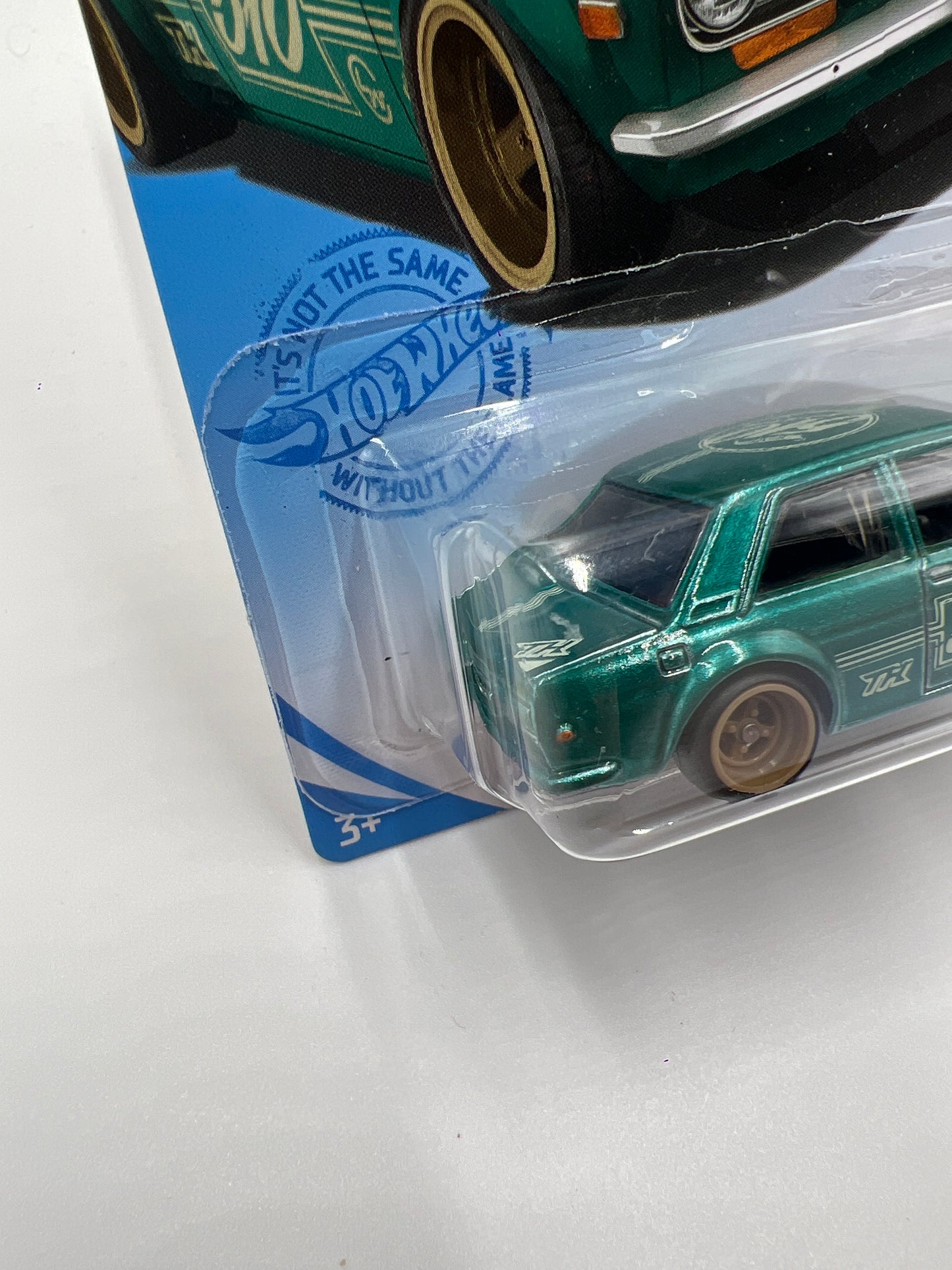 2021 Hot Wheels Factory Sealed Super Treasure Hunt #162 71 Datsun 510 Dark Variation W/Protector