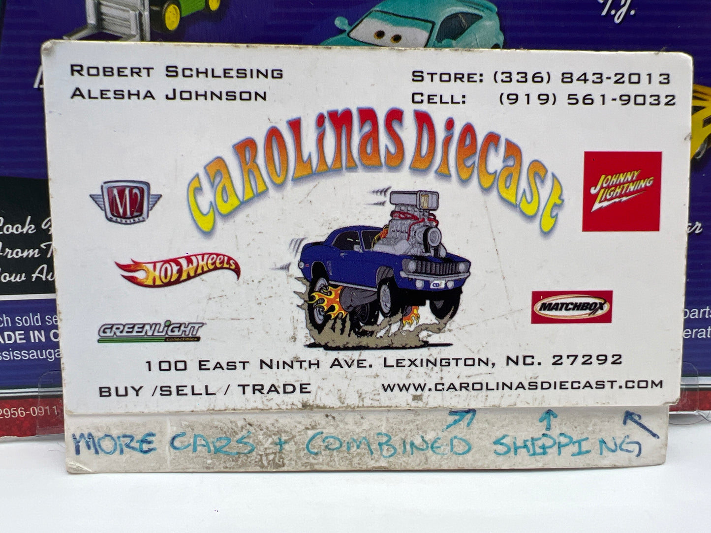 Disney Pixar Cars TJ 137A