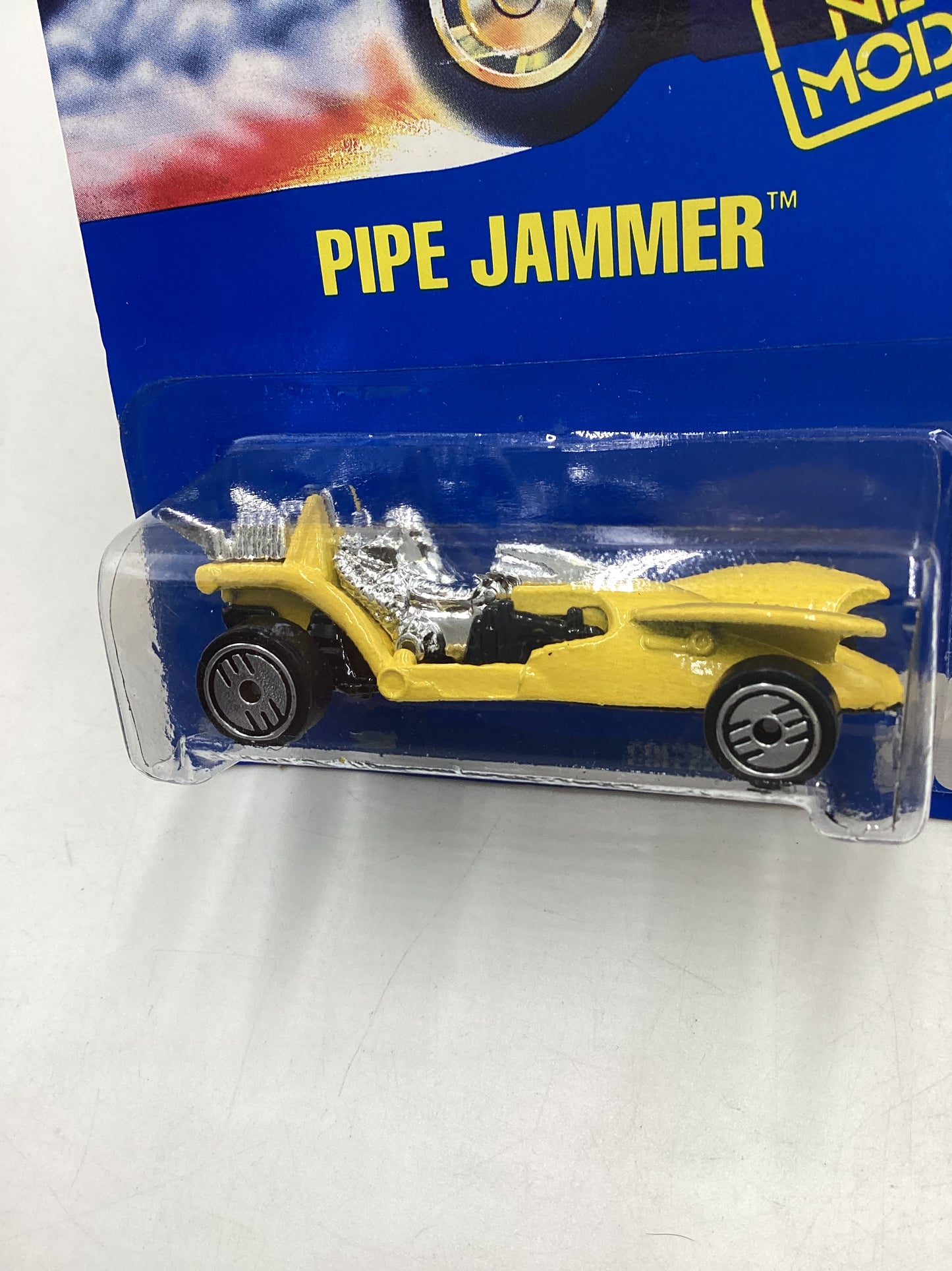 Hot Wheels Blue Card Collector No. 206 Pipe Jammer UH Chrome Wheels 238H