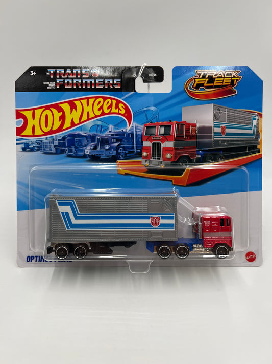Hot Wheels Track Fleet Transformers Optimus Prime