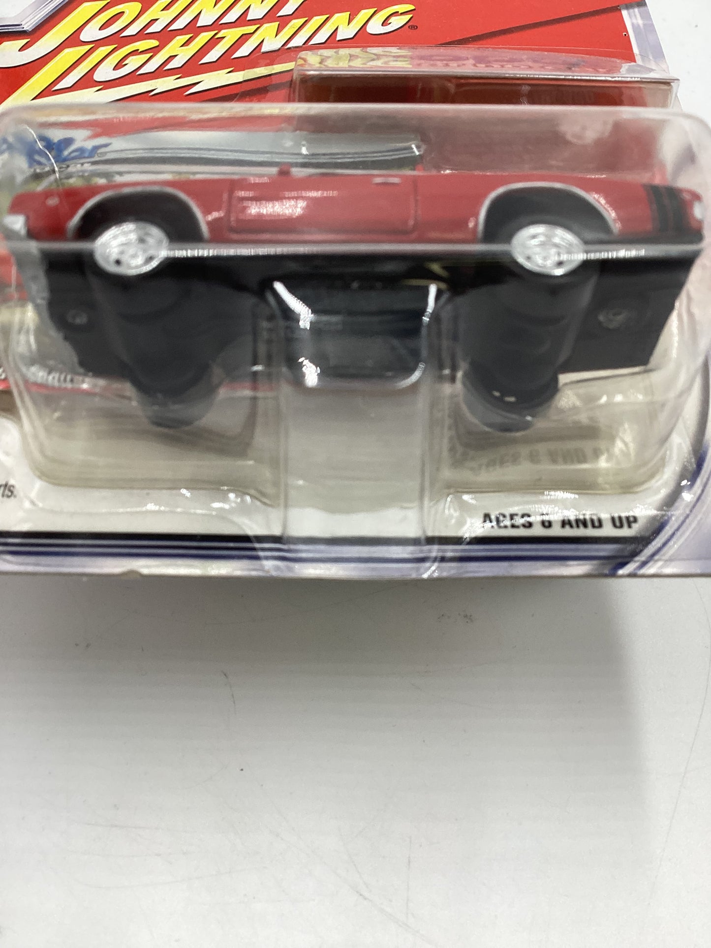 Johnny Lightning Mopar Or No Car #9 1968 Dodge Charger R/T Red 185C