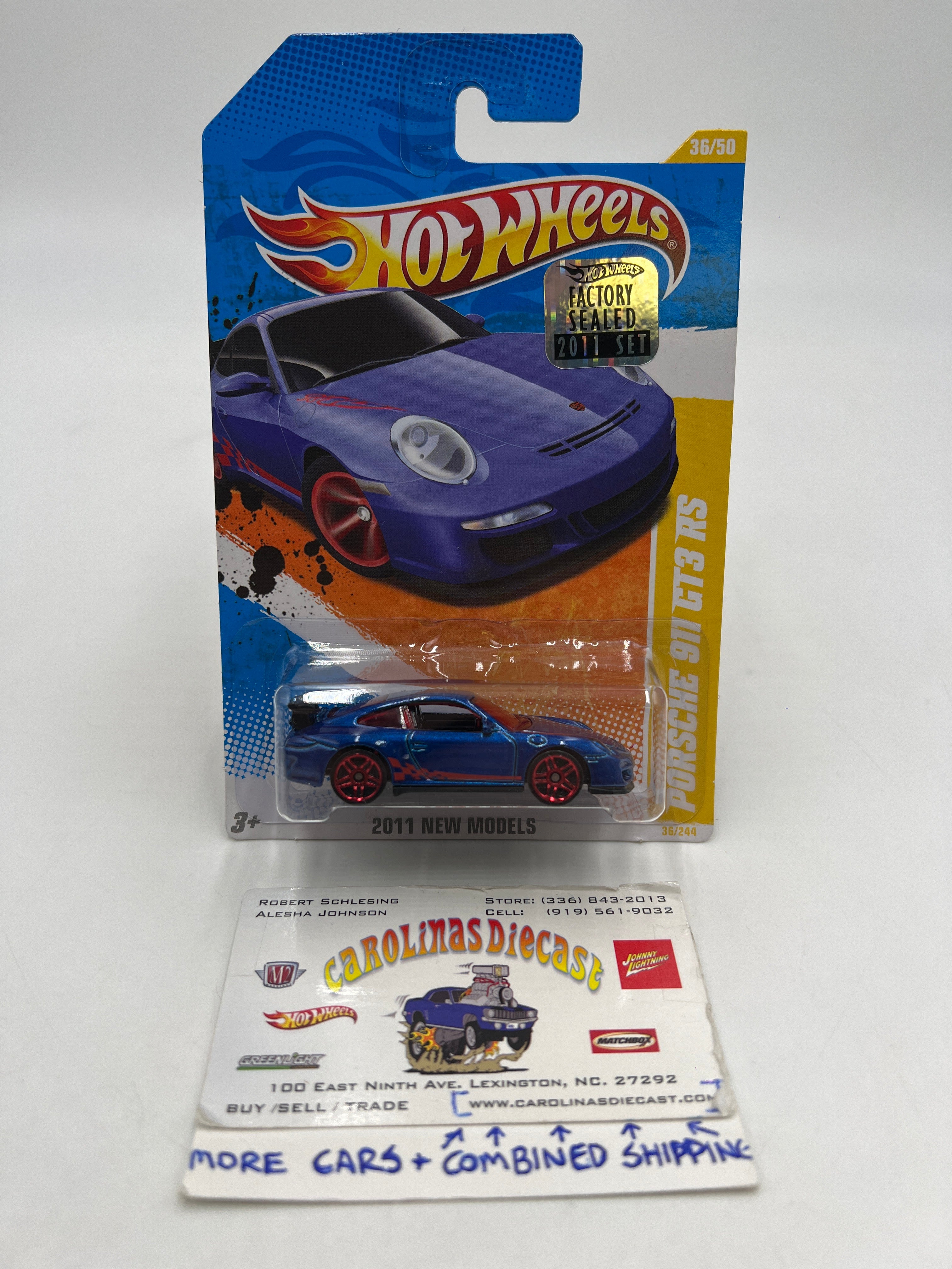 Hot Wheels STH Porsche 911 store GT3 RS factory sealed