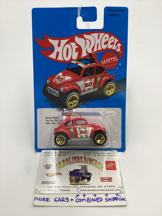 2016 Hot Wheels Target Heritage Retro DNF30 Baja Beetle Red 160A