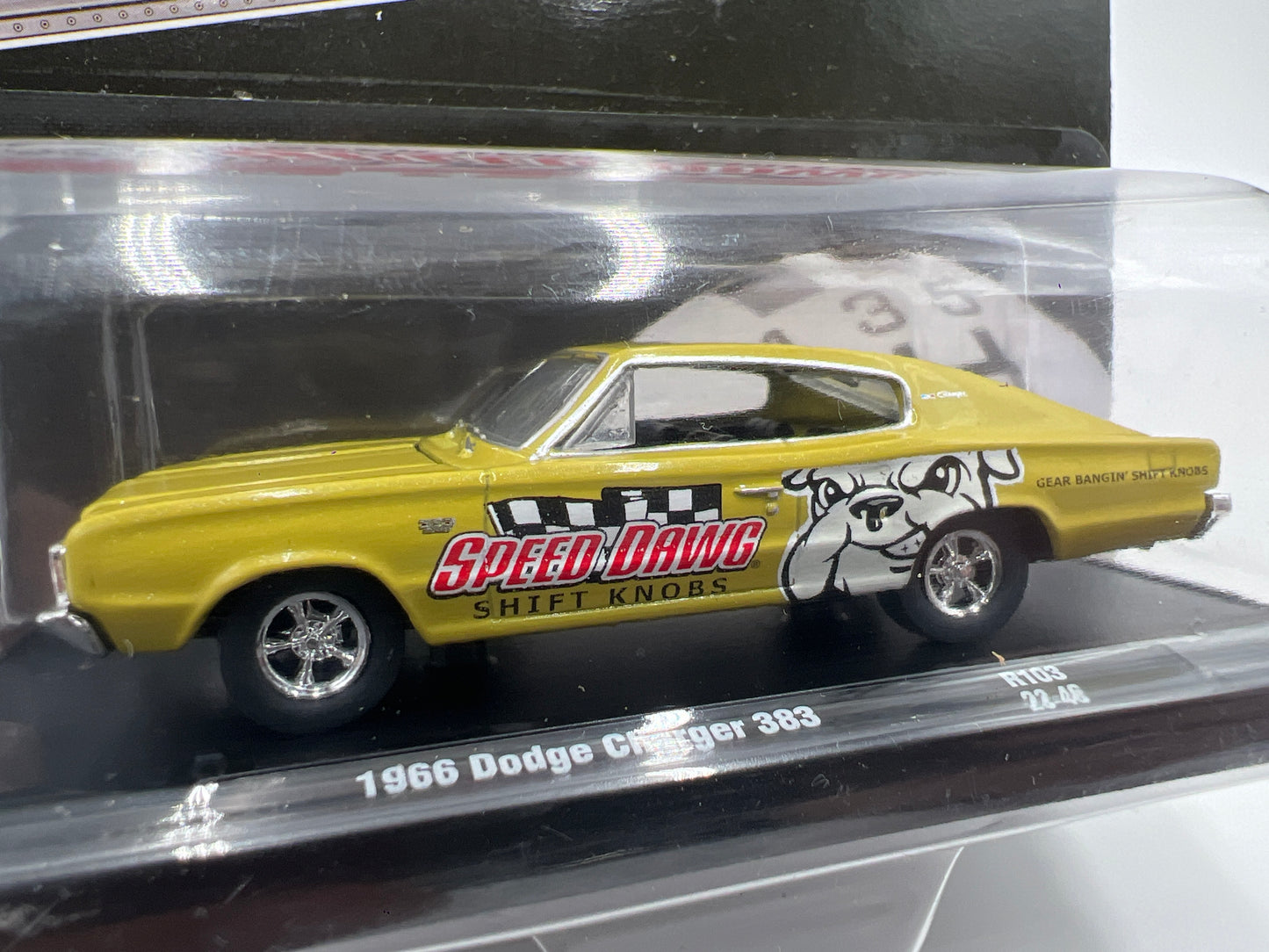 M2 Machines Auto Drivers 1966 Dodge Charger 383 Speed Dawg R103 188N