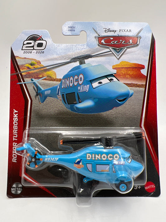 2026 Disney Pixar Cars 20 Years Rotor Turbosky 142A