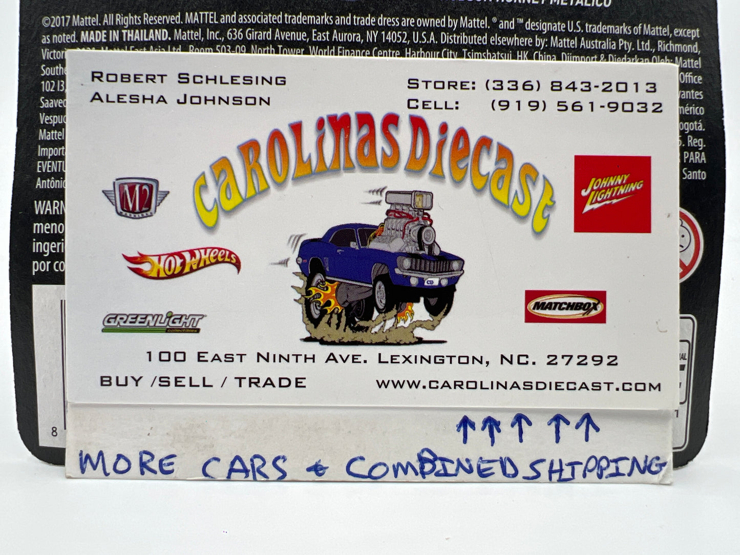 Disney Pixar Cars Mini Racers Metallic Dirt Track Fabulous Hudson Hornet Blue 140A