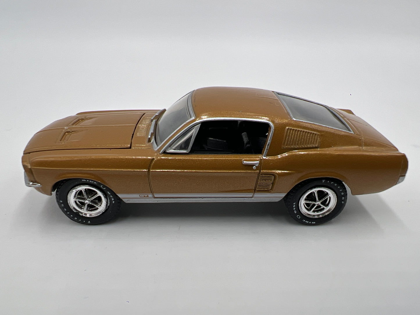 Greenlight Premium 1/64 1967 Ford Mustang GT Brown Loose