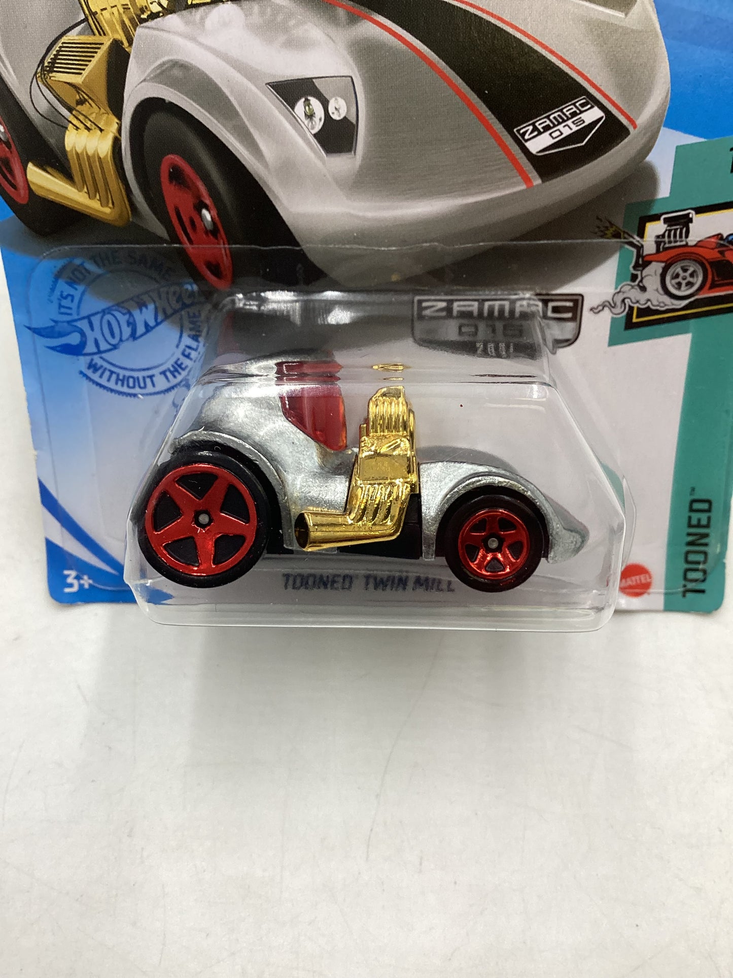 2021 Hot Wheels #013 Tooned Twin Mill Zamac