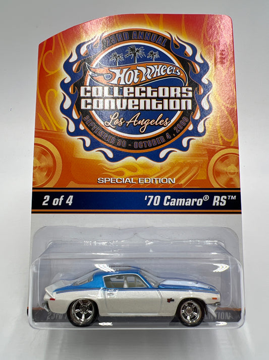 2009 Hot Wheels 23rd Annual Collectors Convention LA #1267/3000 70 Camaro RS W/Protector