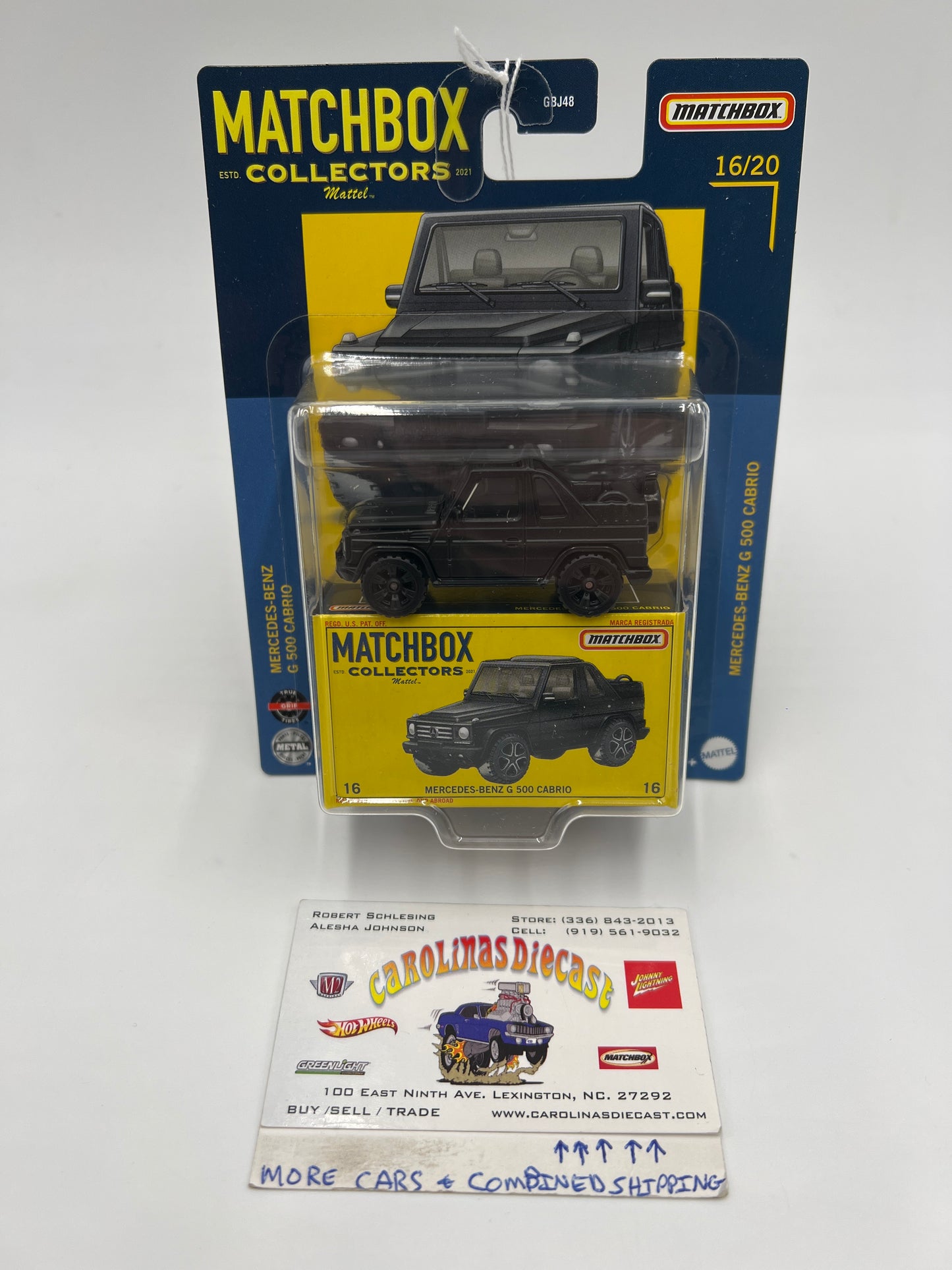 Matchbox Collectors #16 Mercedes-Benz G 500 Cabrio Black 169i