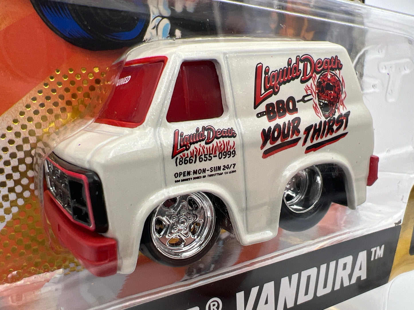 MGA Car Tuned Remixes Liquid Death Series 1 #8 79 GMC Vandura