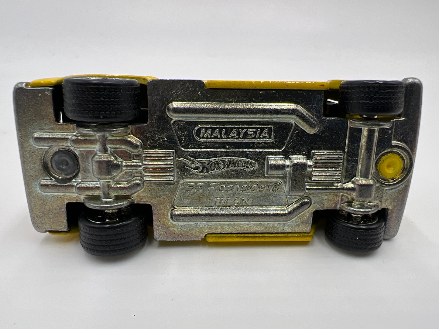 2008 Hot Wheels 1/64 8th Collectors Nationals 1/3000 56 Flashsider Black/Yellow Loose