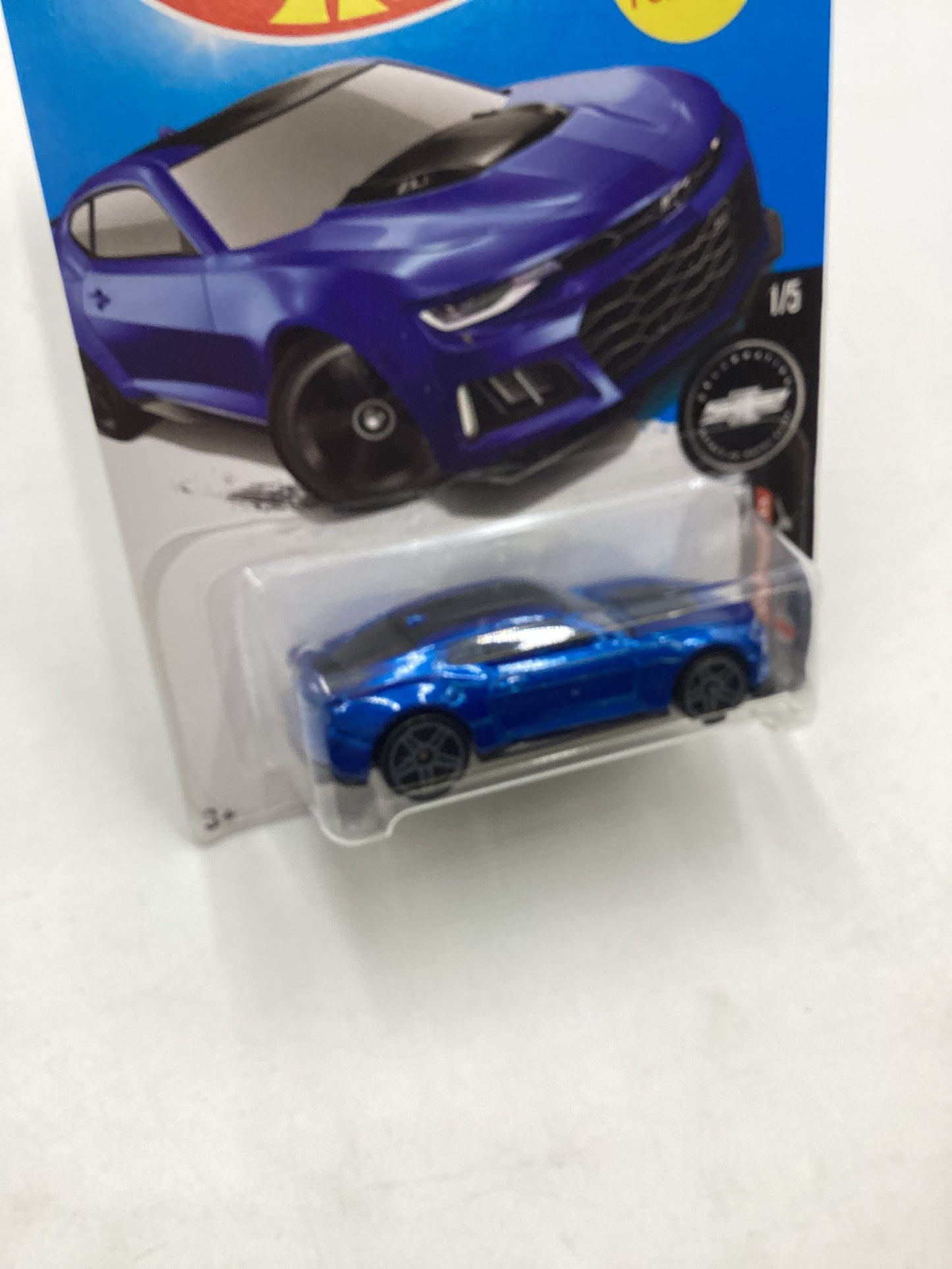 2017 Hot wheels #360 Blue 2017 Camaro ZL1 5H