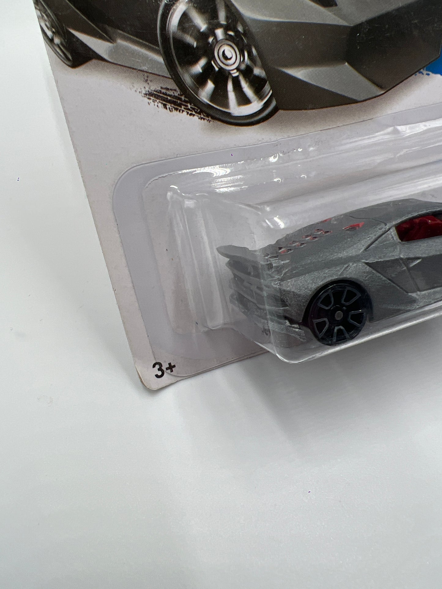 2014 Hot Wheels City #39 Need For Speed Lamborghini Sesto Elemento Gray 102C
