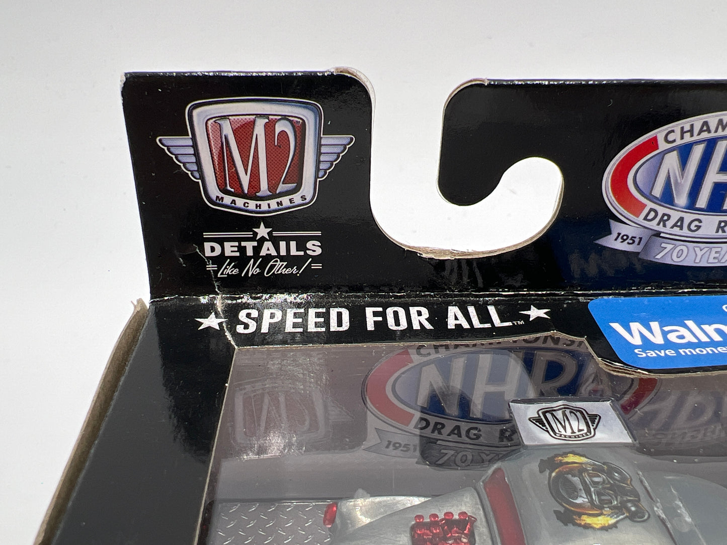 M2 Machines Walmart Exclusive RAW CHASE 1/250 NHRA 70 Years 1941 Willys Coupe WMTS16