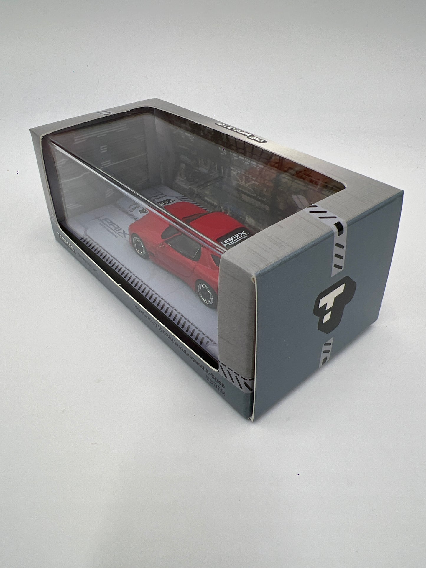 Tarmac Works x Global 64 PRIX Mazda RX-7 FD3S Mazdaspeed A-Spec ESDER Red