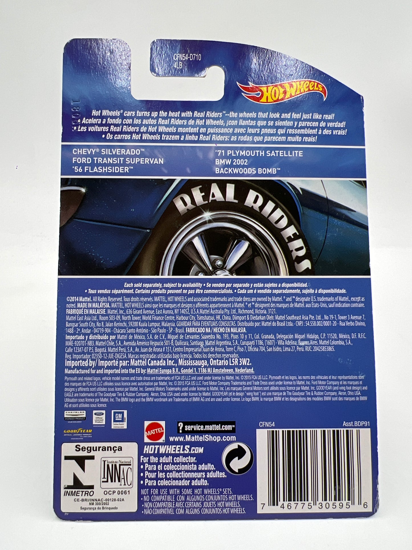 Hot Wheels Heritage Real Riders #12 Chevy Silverado Red W/Protector