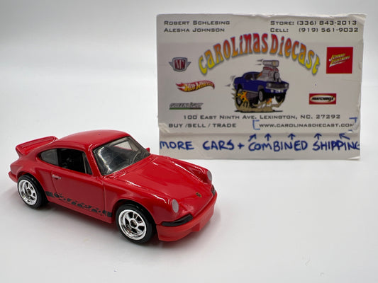 Hot Wheels Porsche 911 Carrera RS 2.7 Red CUSTOM