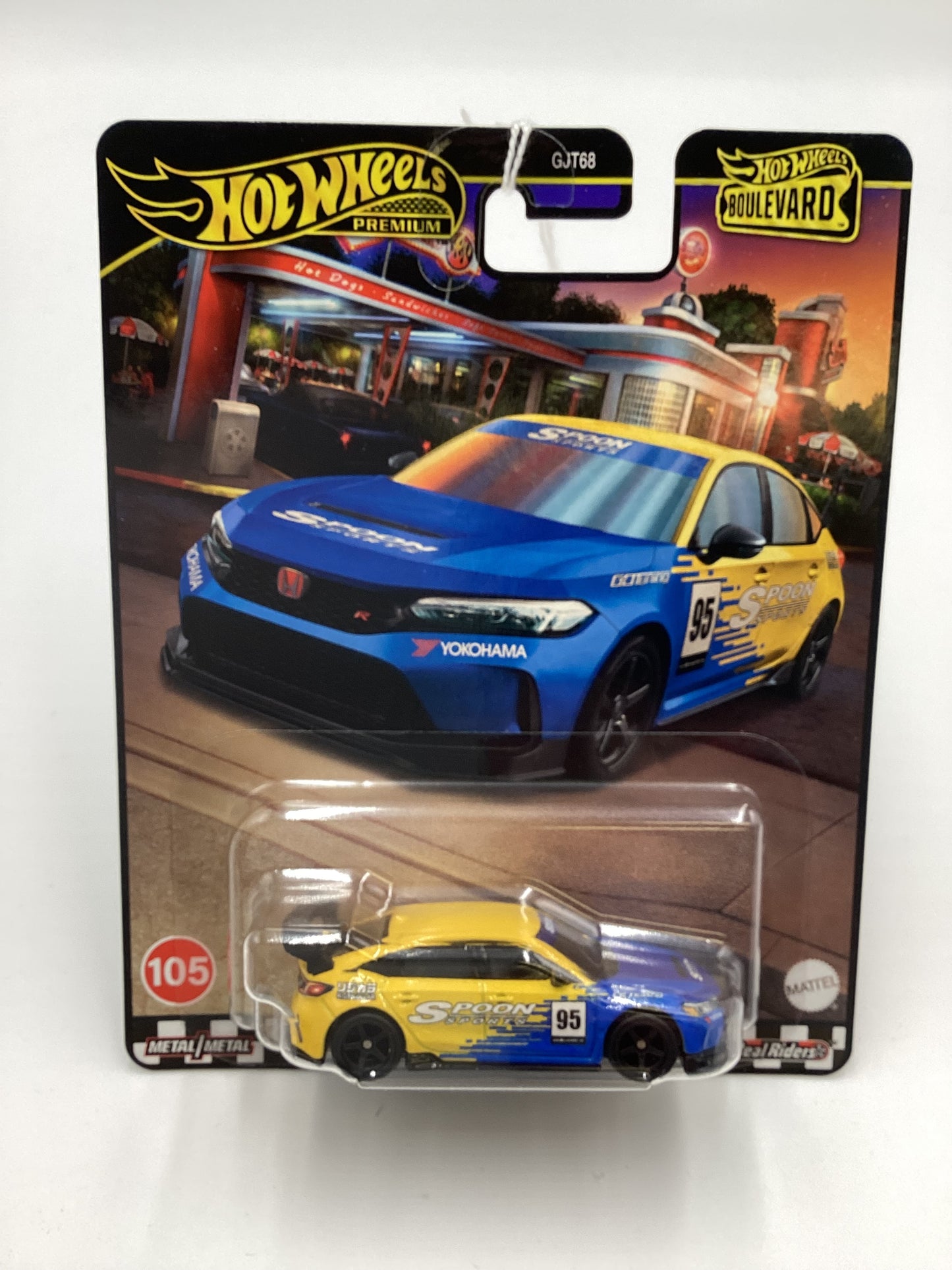 2024 Hot Wheels Boulevard Premium #105 24 Honda Civic Type-R Spoon