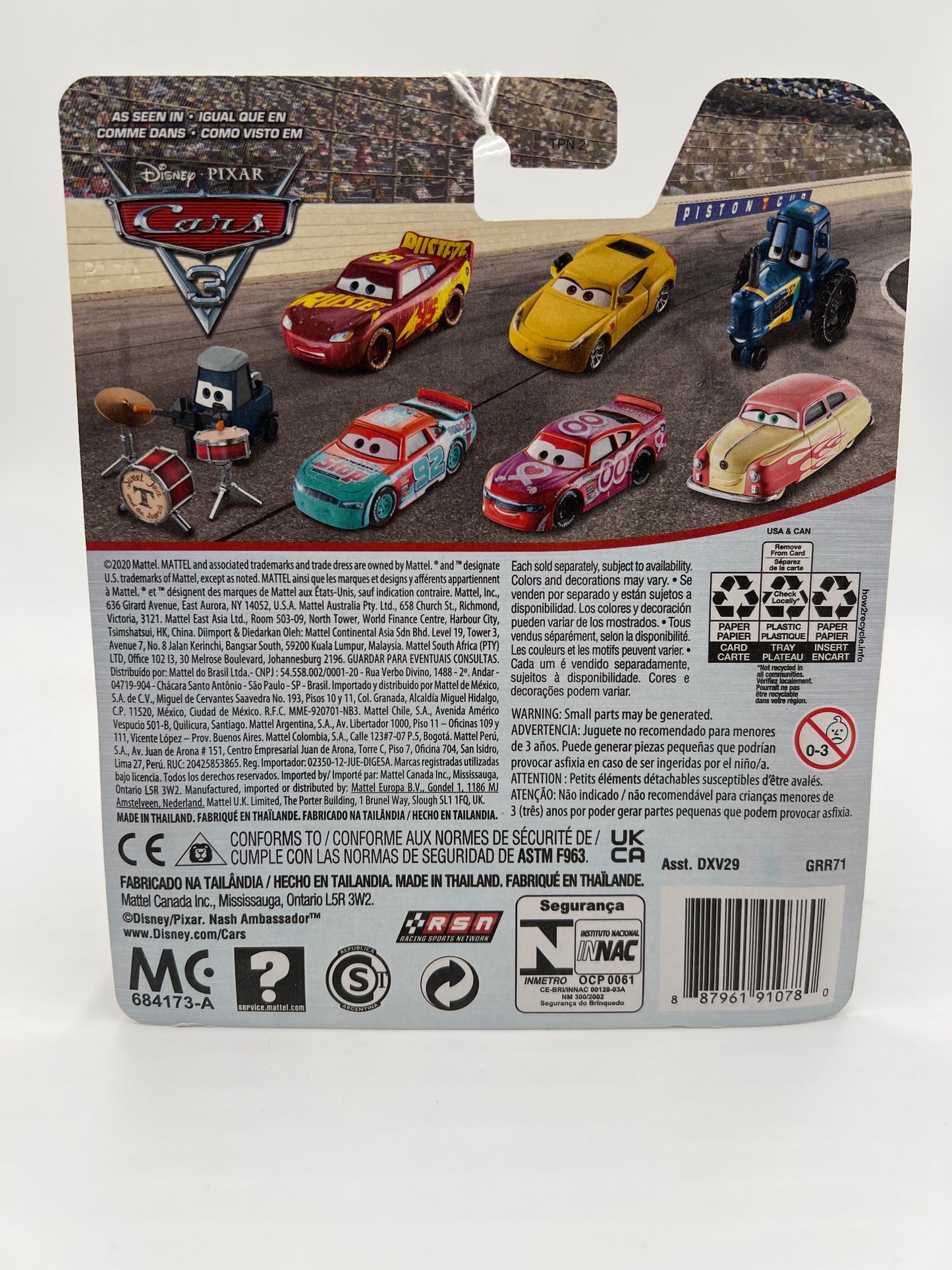 Disney Pixar Cars Metal Jimmy Lugwrench