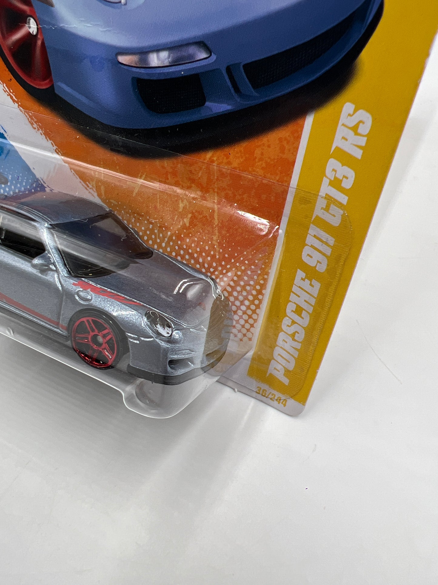 2011 Hot Wheels Factory Sealed New Models #36 Porsche 911 GT3 RS Gray W/Protector