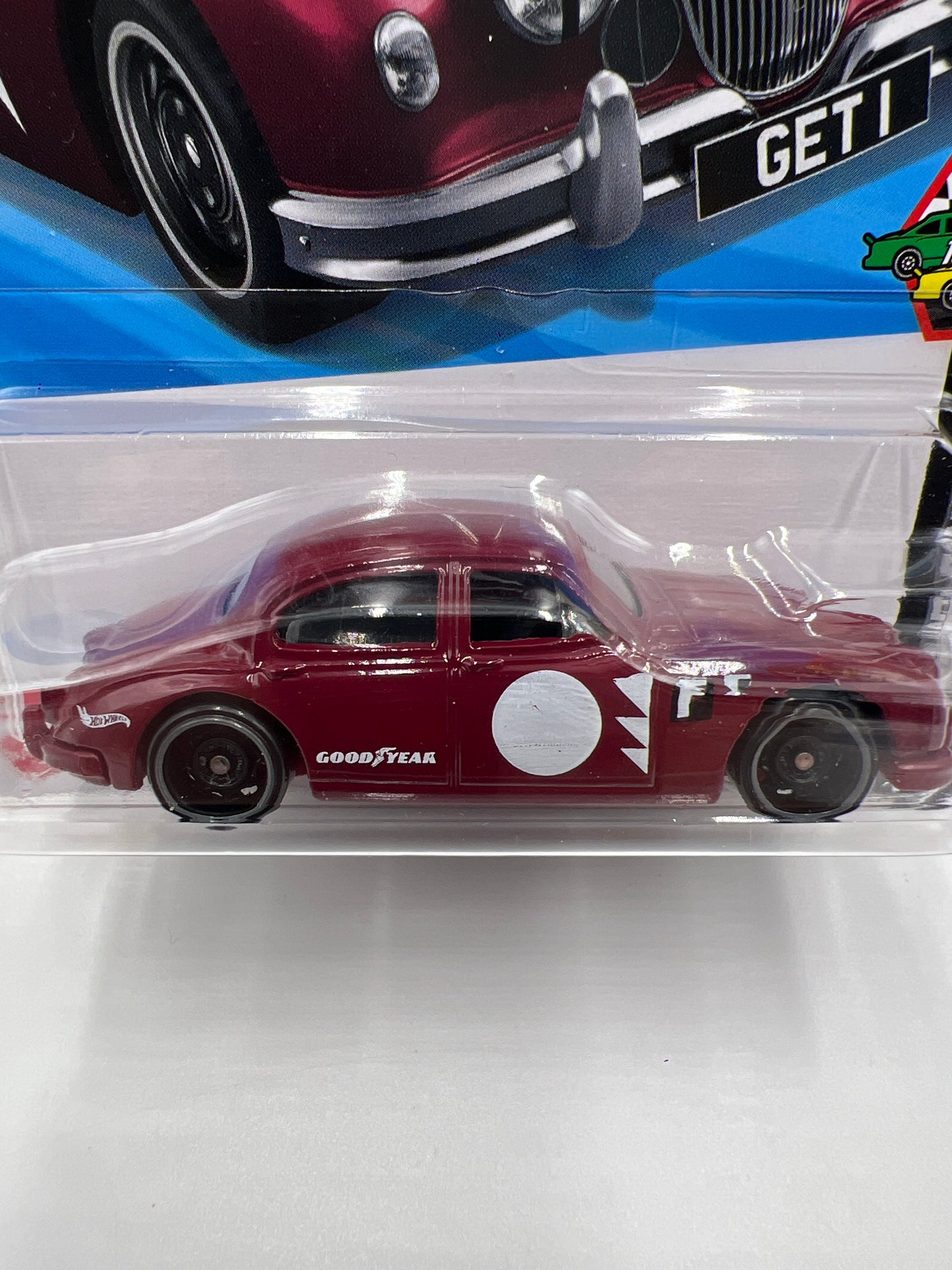 2025 Hot Wheels C Case #75 Jaguar MK1 Red 65C
