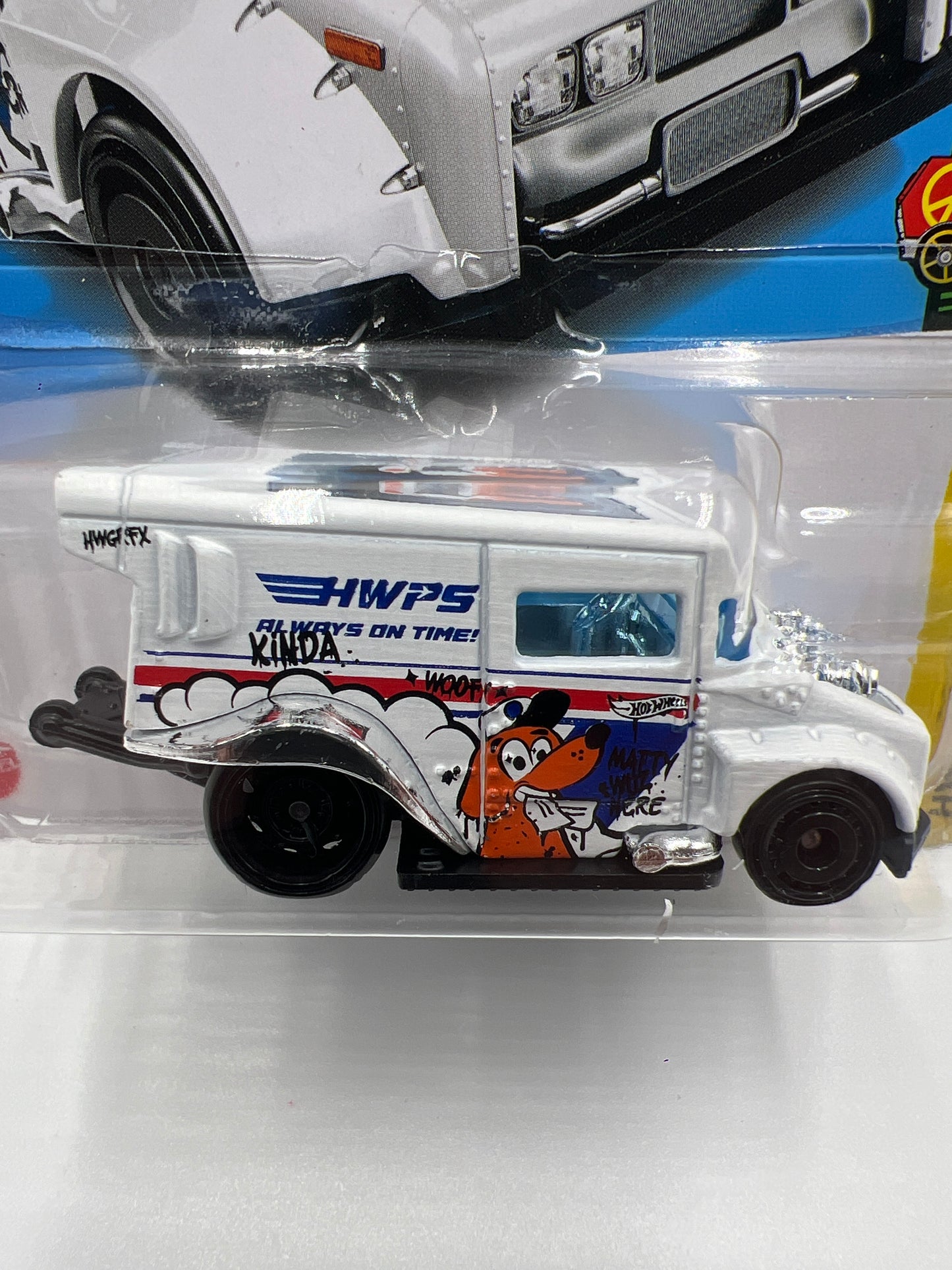 2024 Hot Wheels Q Case #164 Mailed It White 116E