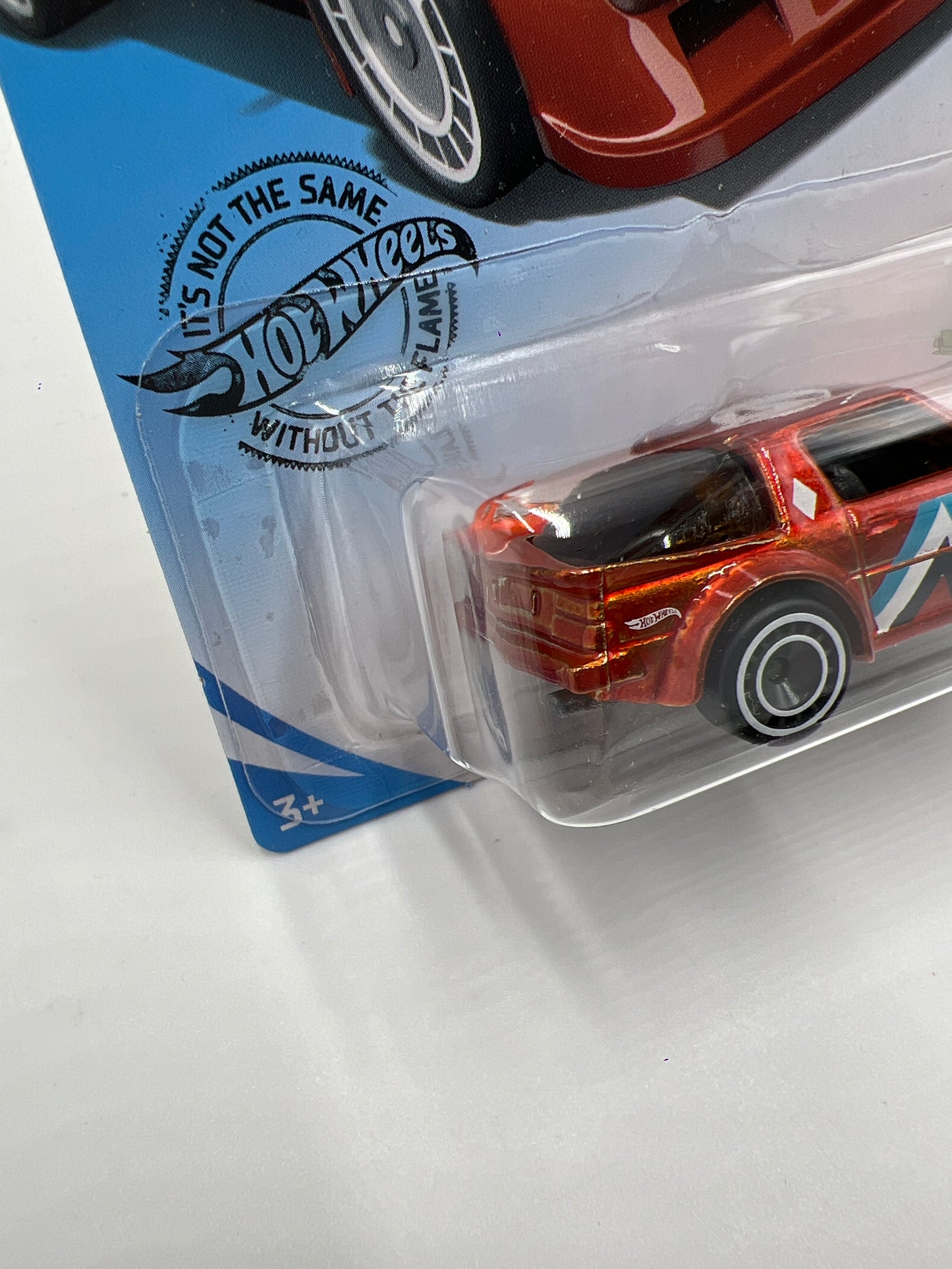 2021 Hot Wheels Super Treasure Hunt #130 Mazda RX7 Orange W/Protector
