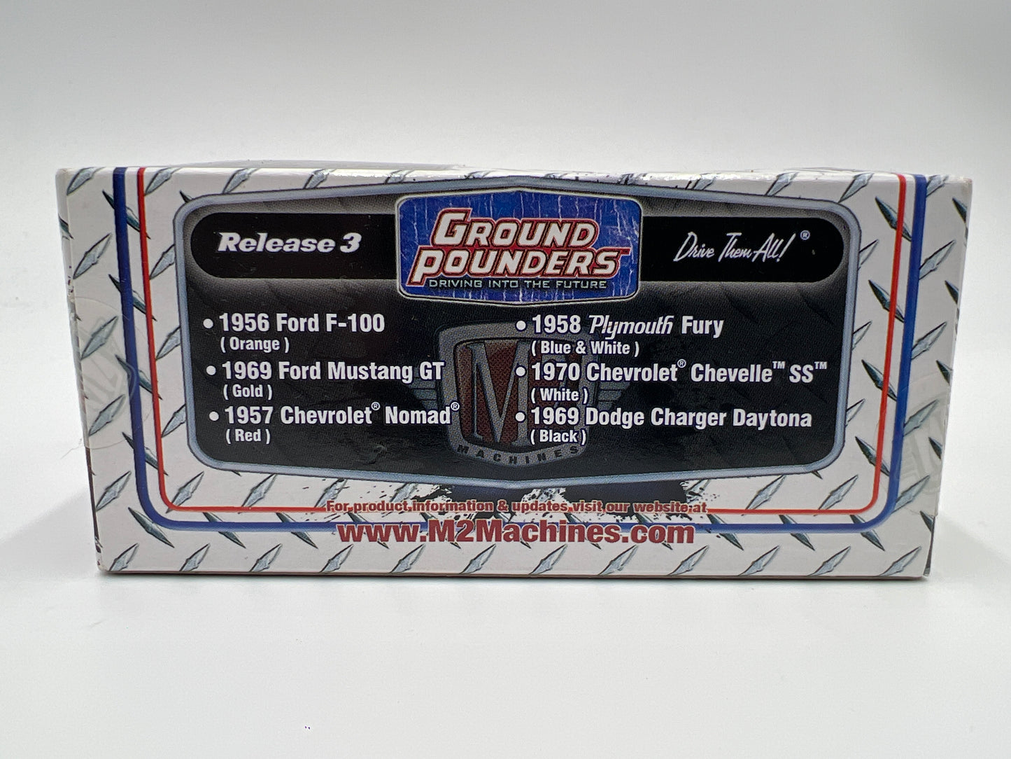 M2 Machines Ground Pounders 1956 Ford F-100 Orange 10-07