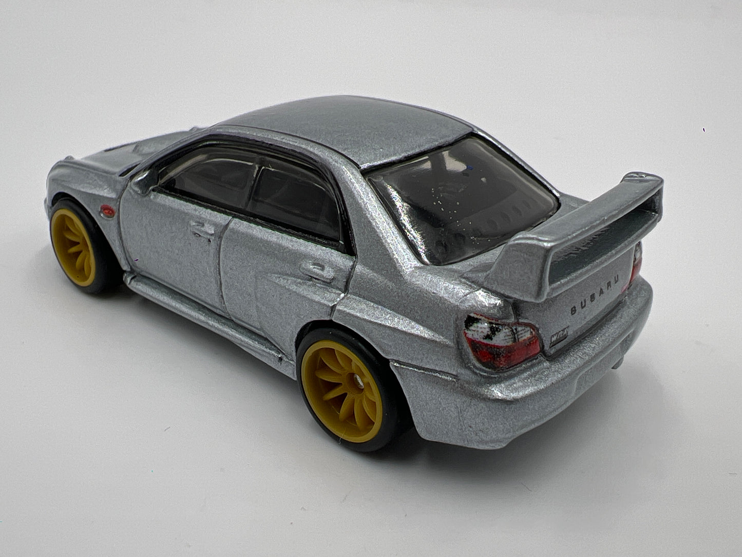 Hot Wheels 1/64 Premium Target 2 Pack Exclusive Subaru Impreza WRX Silver Loose