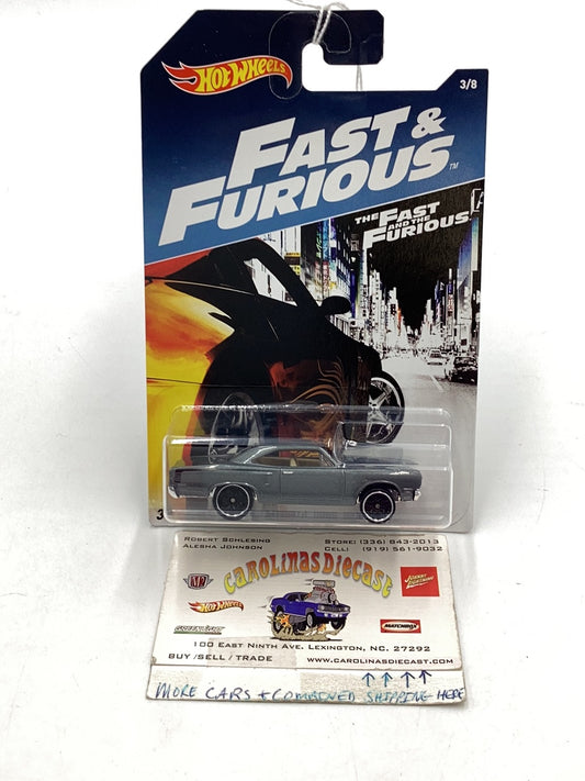 Hot Wheels Fast and Furious 3/8 70 Plymouth Road Runner Fast & furious 152H
