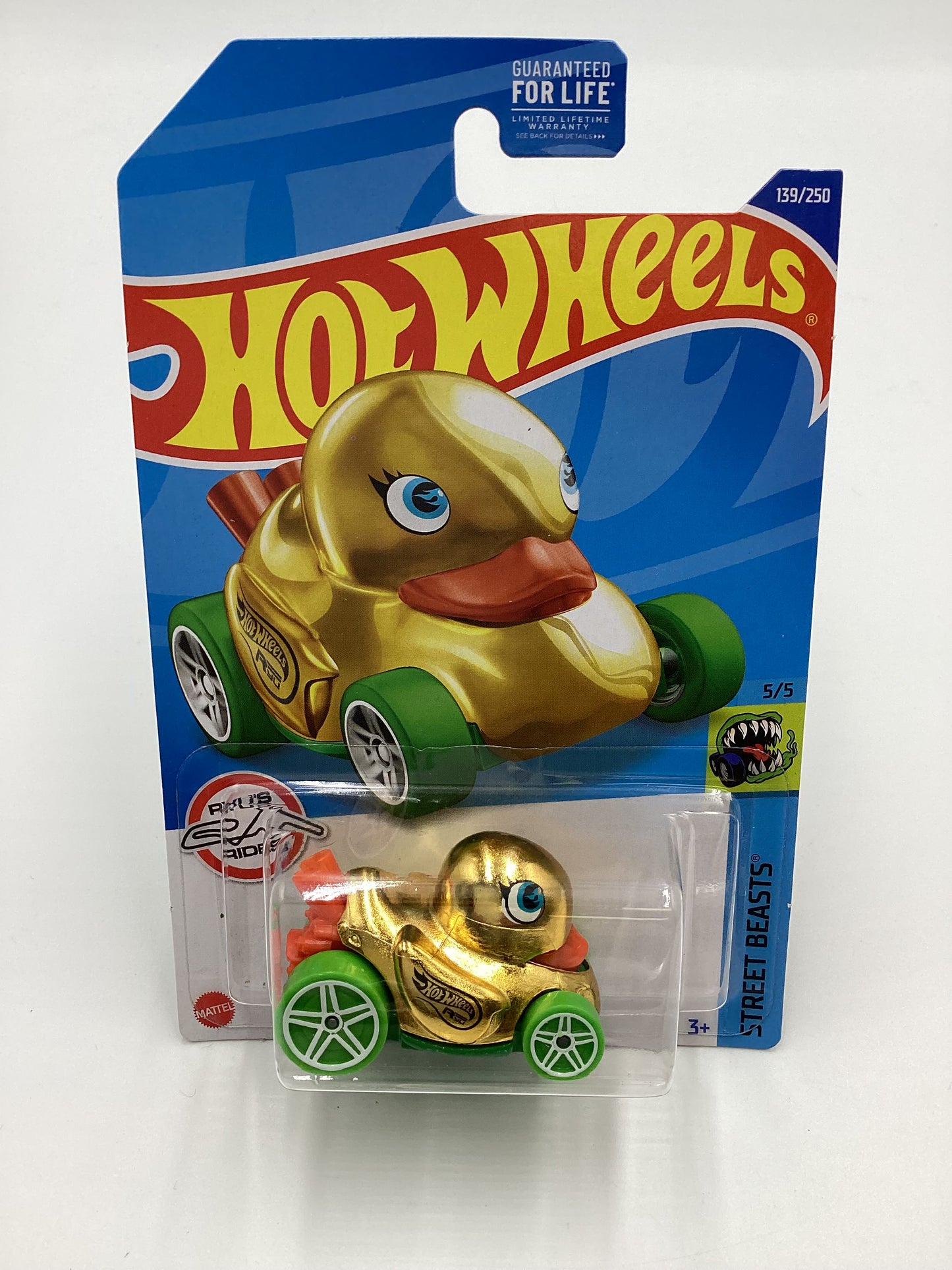 Hot Wheels 2022 Treasure Hunt Duck N Roll #139 w/protector