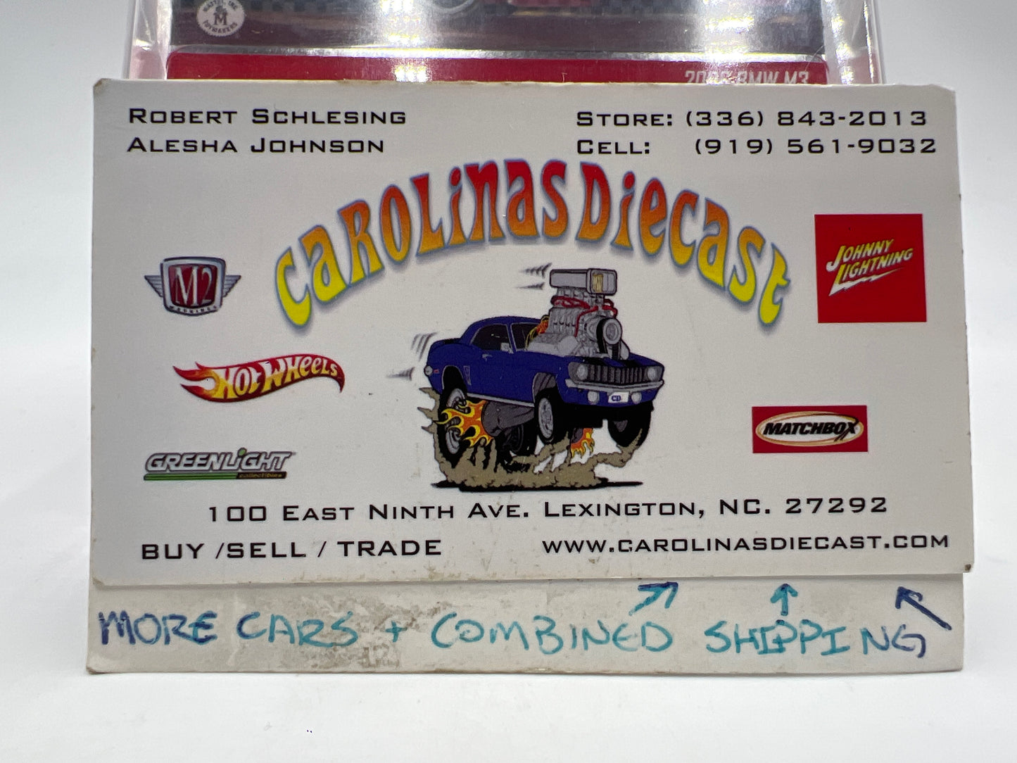 2025 Hot Wheels RLC Exclusive 2006 BMW M3 Red W/Protector