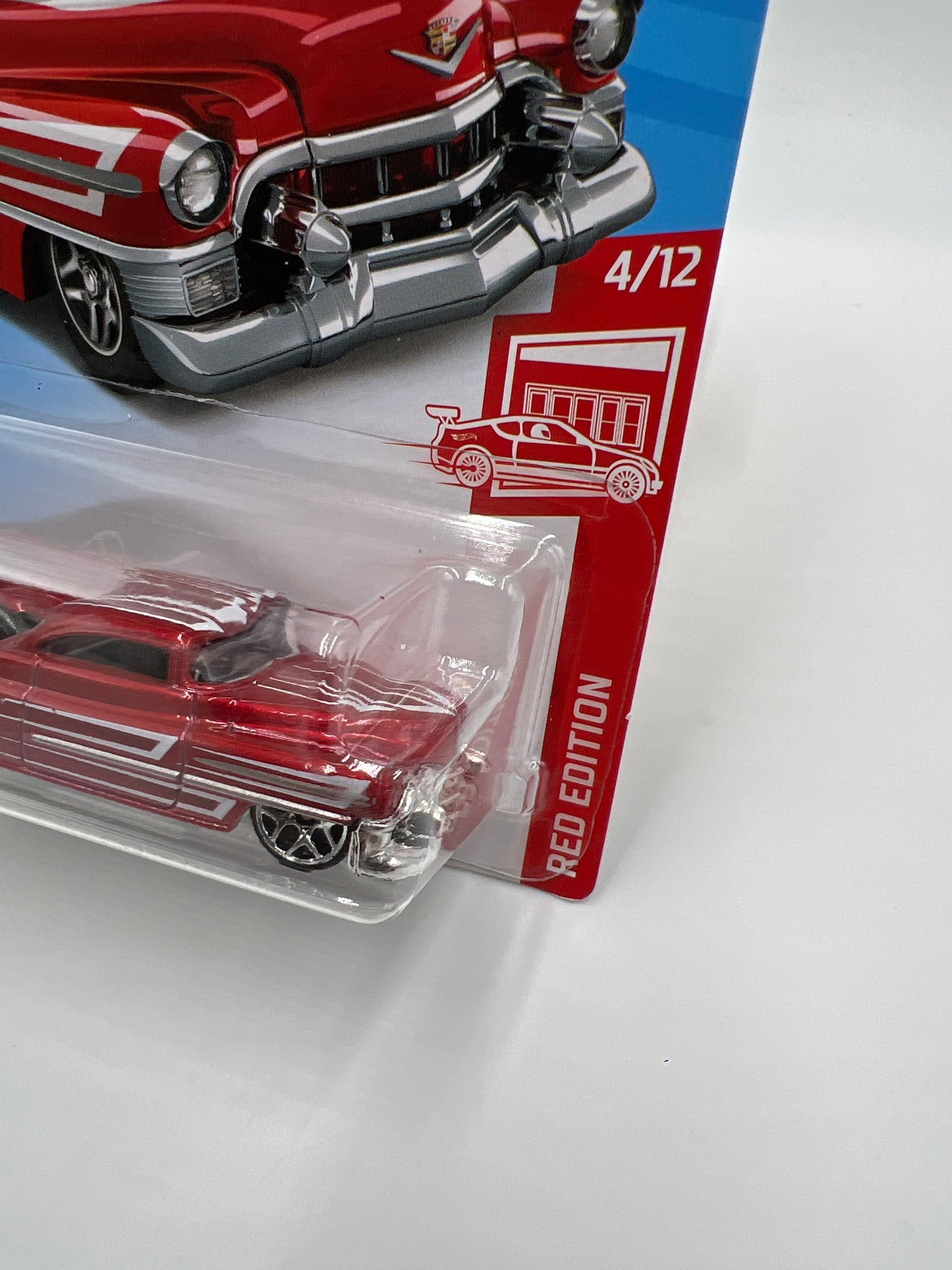 2019 Hot Wheels Target Exclusive Red Edition #106 Custom 53 Cadillac Red 146H