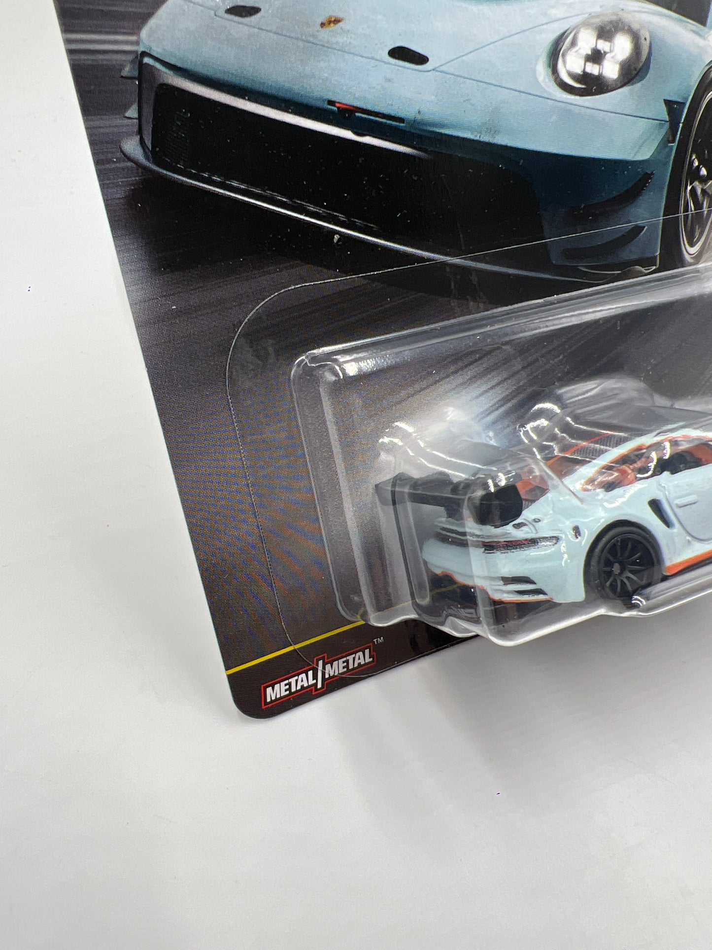 2025 Hot Wheels Car Culture Premium Circuit Legends #5 Porsche 911 GT3 R 992 Gulf 258C