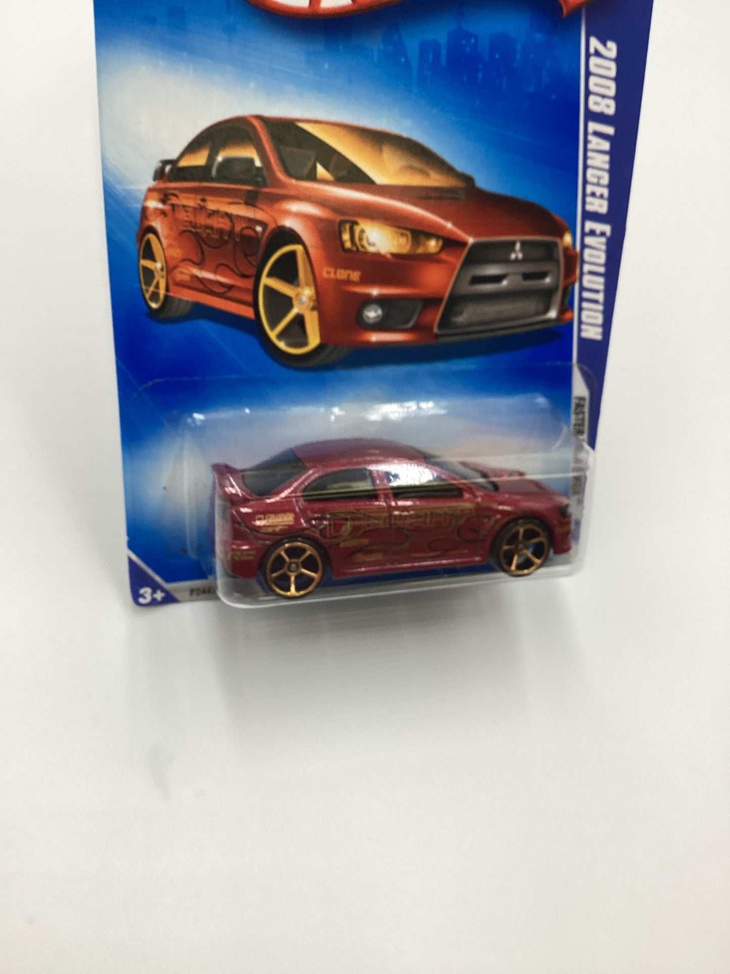 2009 Hot wheels #127 2008 Lancer Evolution FTE Red SR