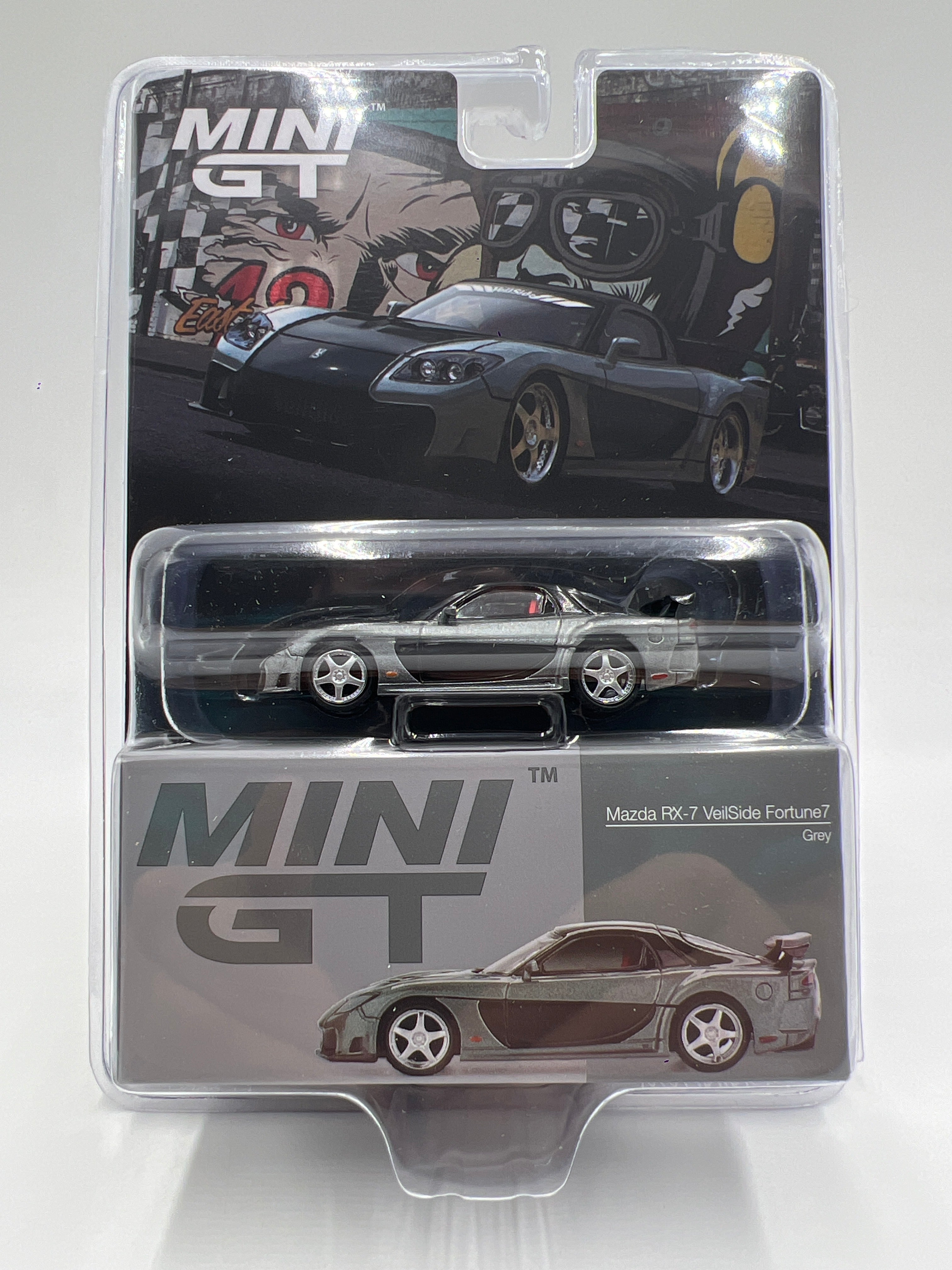 Mini GT #1057 Mazda RX-7 VeilSide Fortune7 Gray – carolinasdiecast