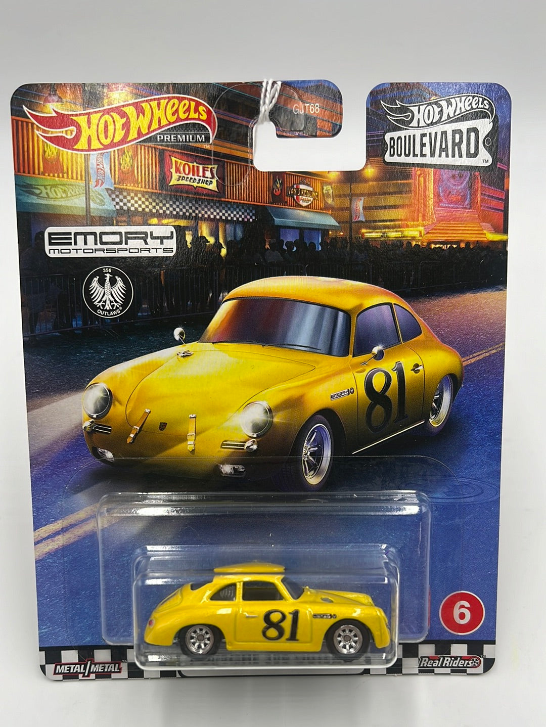 Hot Wheels Premium Boulevard #6 Porsche 356 Outlaw 265F