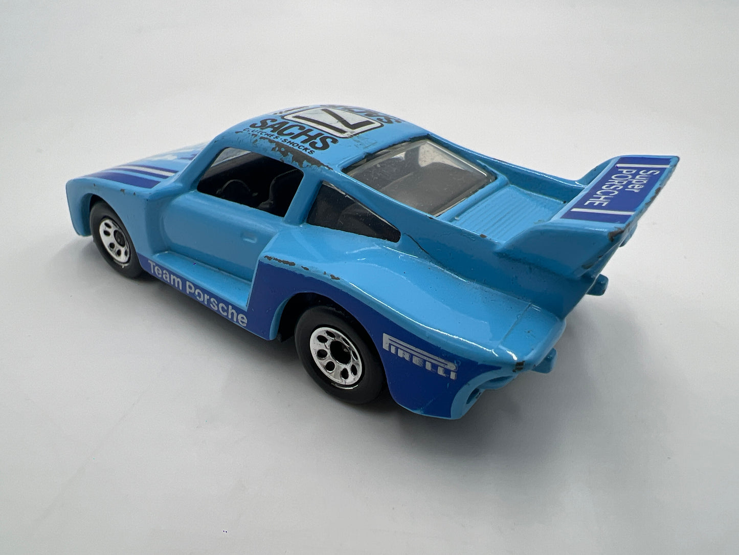 Matchbox 1983 Superfast 1:57 Racing Porsche 935 Blue Loose