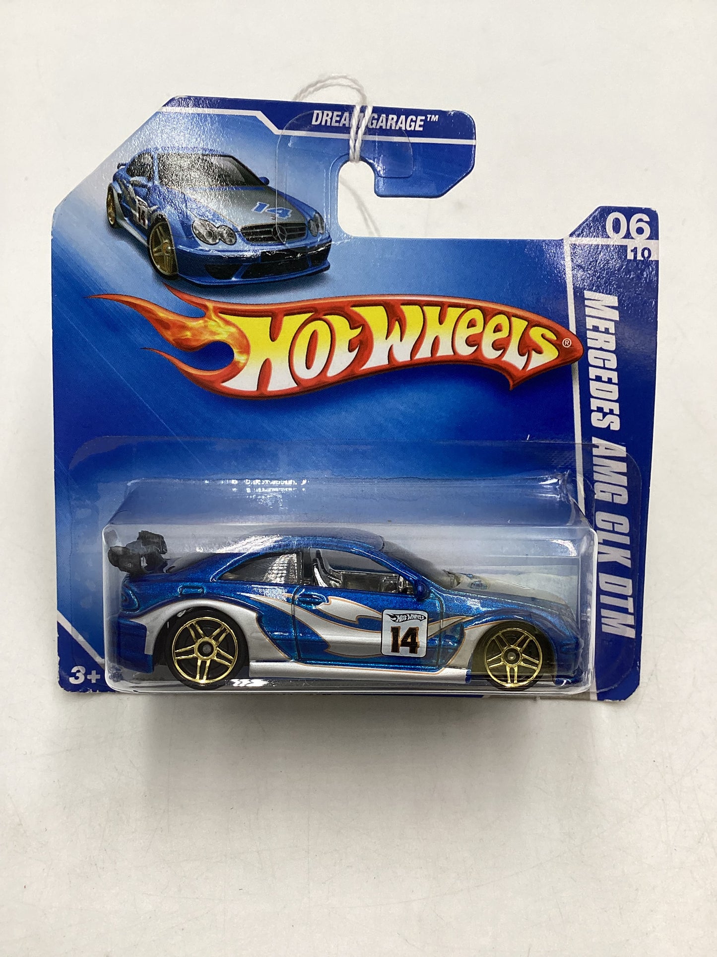 2009 Hot Wheels #152 Mercedes AMG CLK DTM Blue