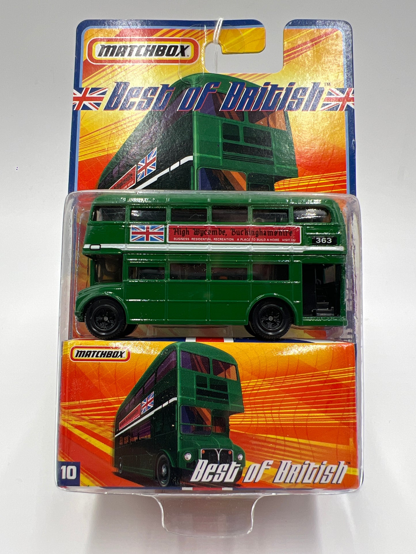 Matchbox Best Of British #10 Routemaster Bus Green 166J