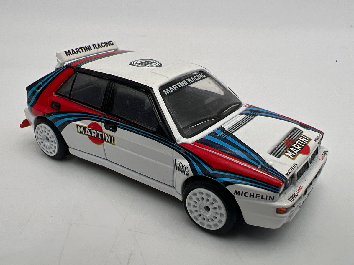Mini GT #300 MiJo Exclusive Martini Racing Lancia Delta HF Integrale Evoluzione