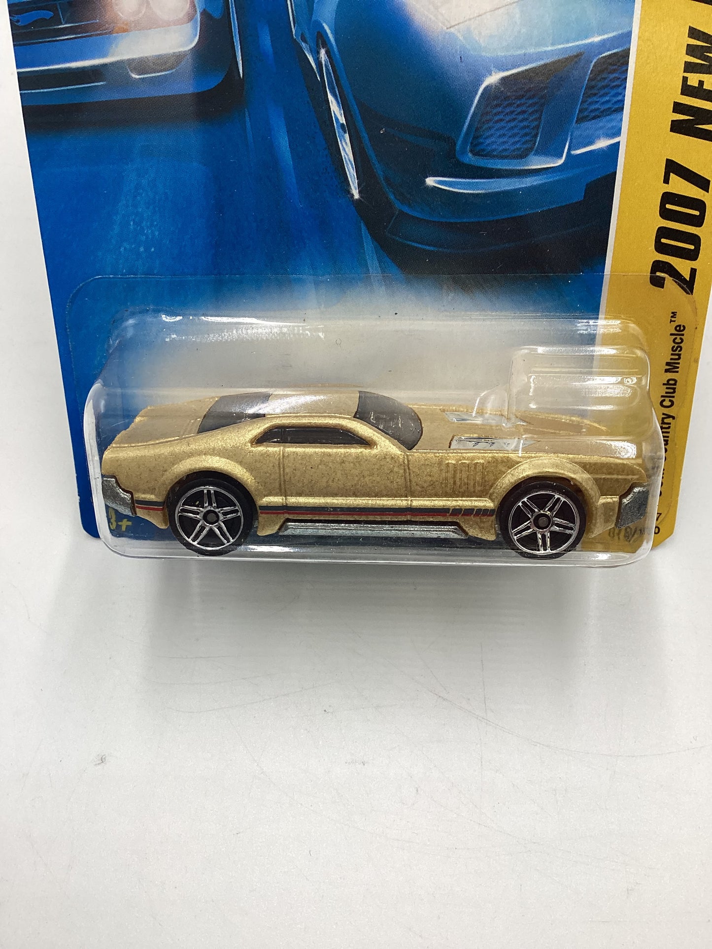 2007 Hot Wheels New Models #19 CCM Country Club Muscle Gold 48i