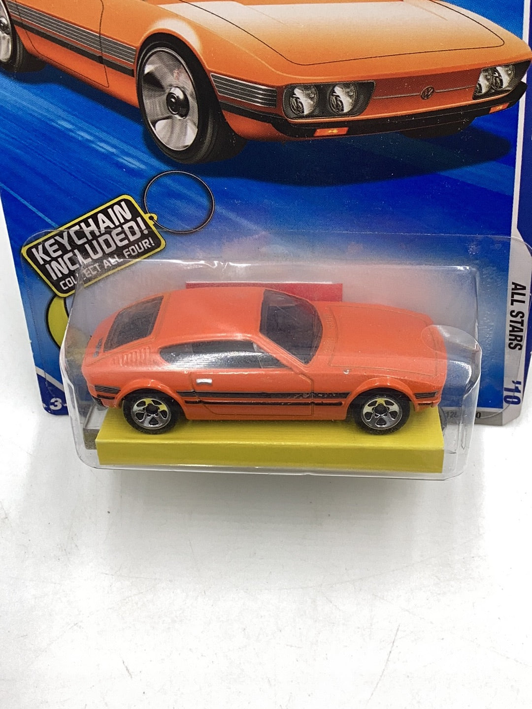 2010 Hot Wheels #126 Volkswagen SP2 w/ fast fish keychain Walmart exclusive 235F