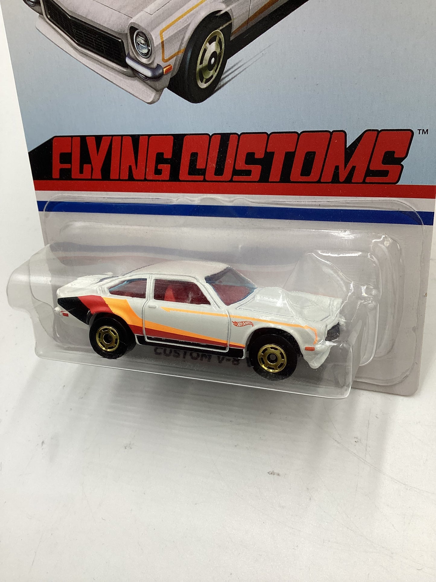 Hot Wheels Target Exclusive Flying Customs Custom V-8 Vega White