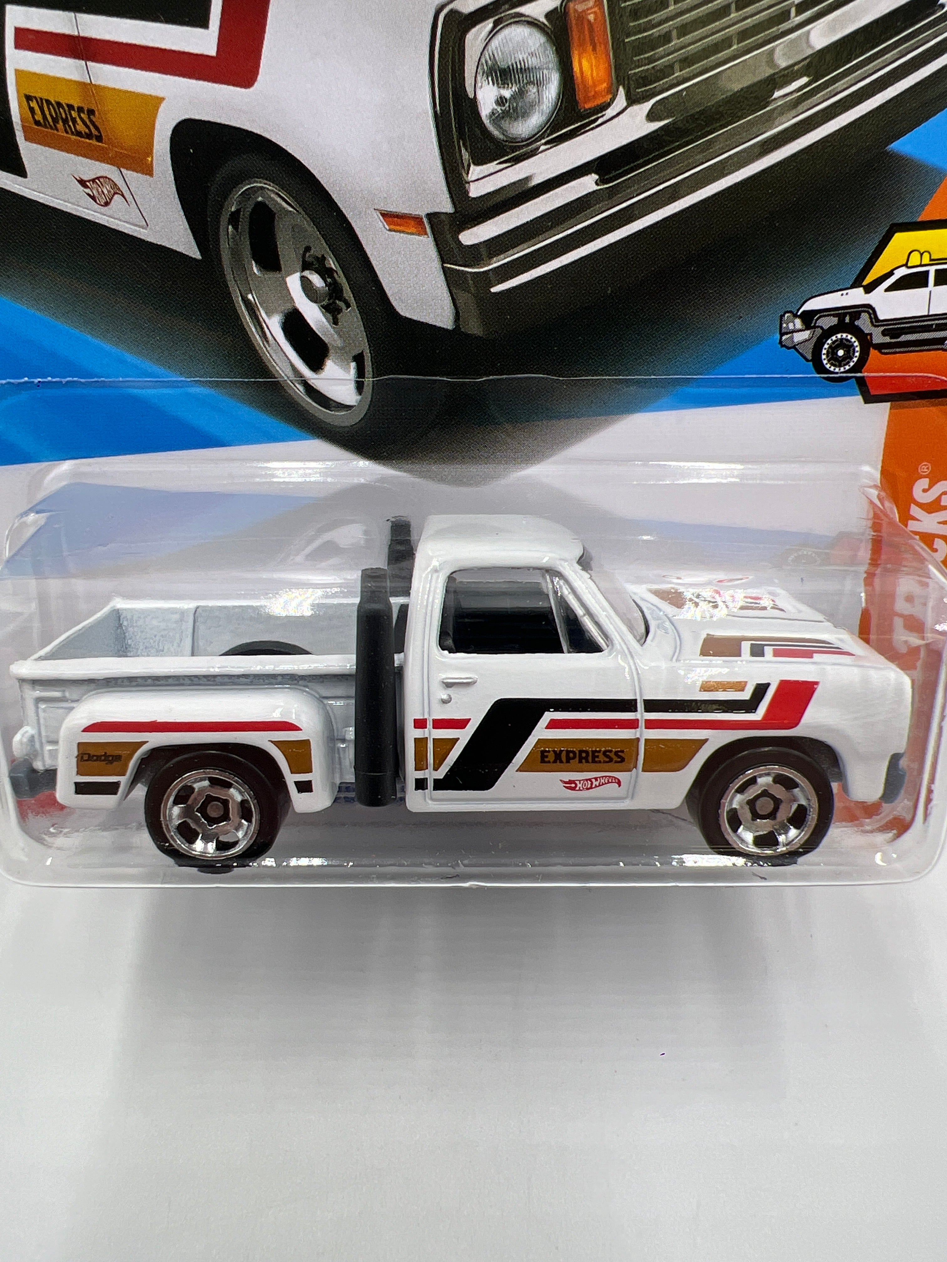 2025 Hot Wheels H Case HW Hot Trucks #173 1978 Dodge Lil Red