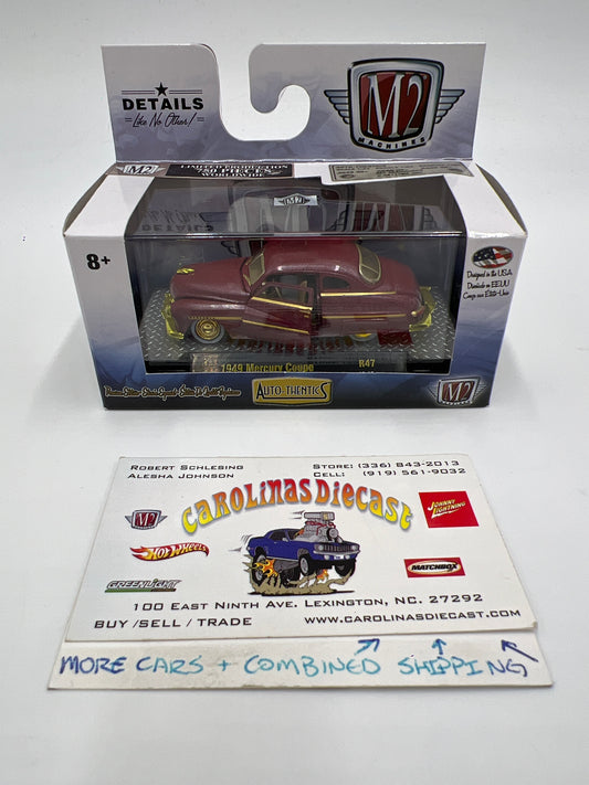 M2 Machines Auto-Thentics Premium Edition CHASE 1949 Mercury Coupe R47
