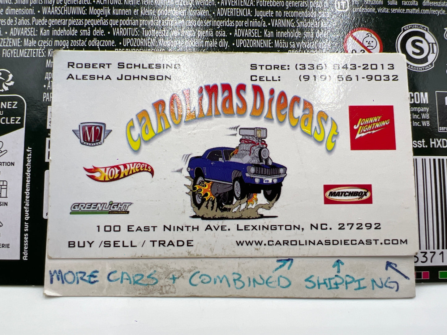 2025 Hot Wheels Premium Pop Culture The Matrix 64 Lincoln Continental Black 268H