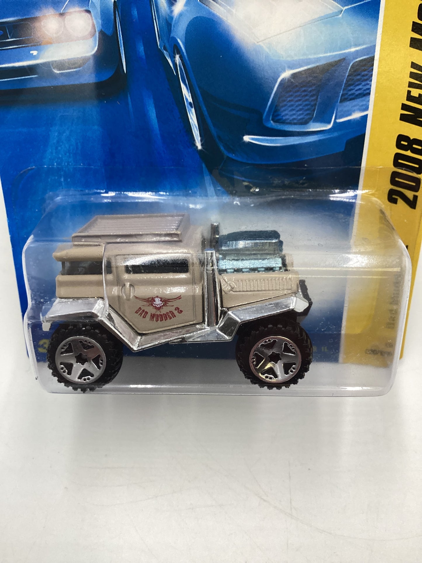 2008 Hot Wheels New Models #20 Bad Mudder 2 Tan 110i